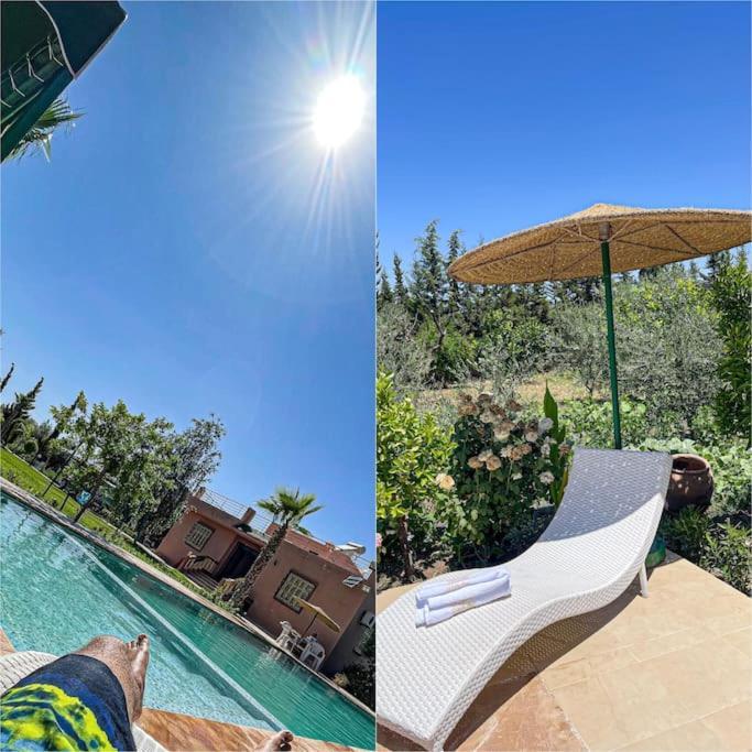 Ferme De Vacances Avec Une Grande Villa A Marrakech مراكش المظهر الخارجي الصورة