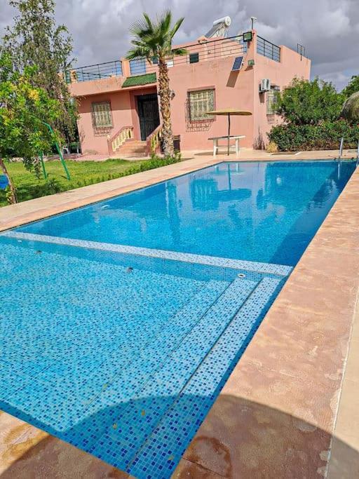 Ferme De Vacances Avec Une Grande Villa A Marrakech مراكش المظهر الخارجي الصورة