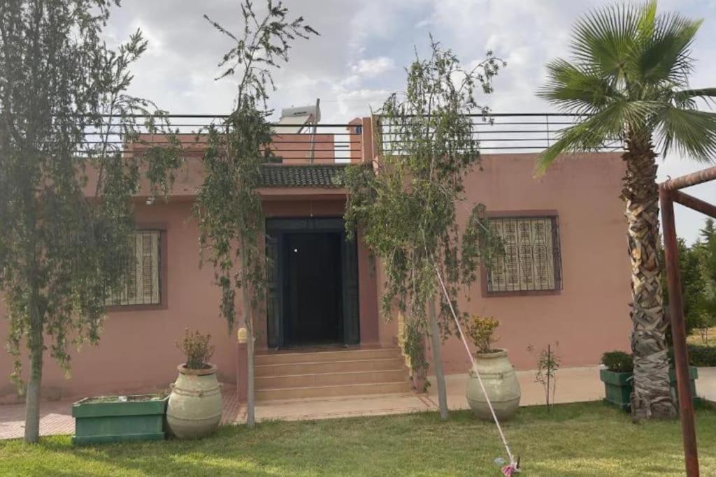 Ferme De Vacances Avec Une Grande Villa A Marrakech مراكش المظهر الخارجي الصورة