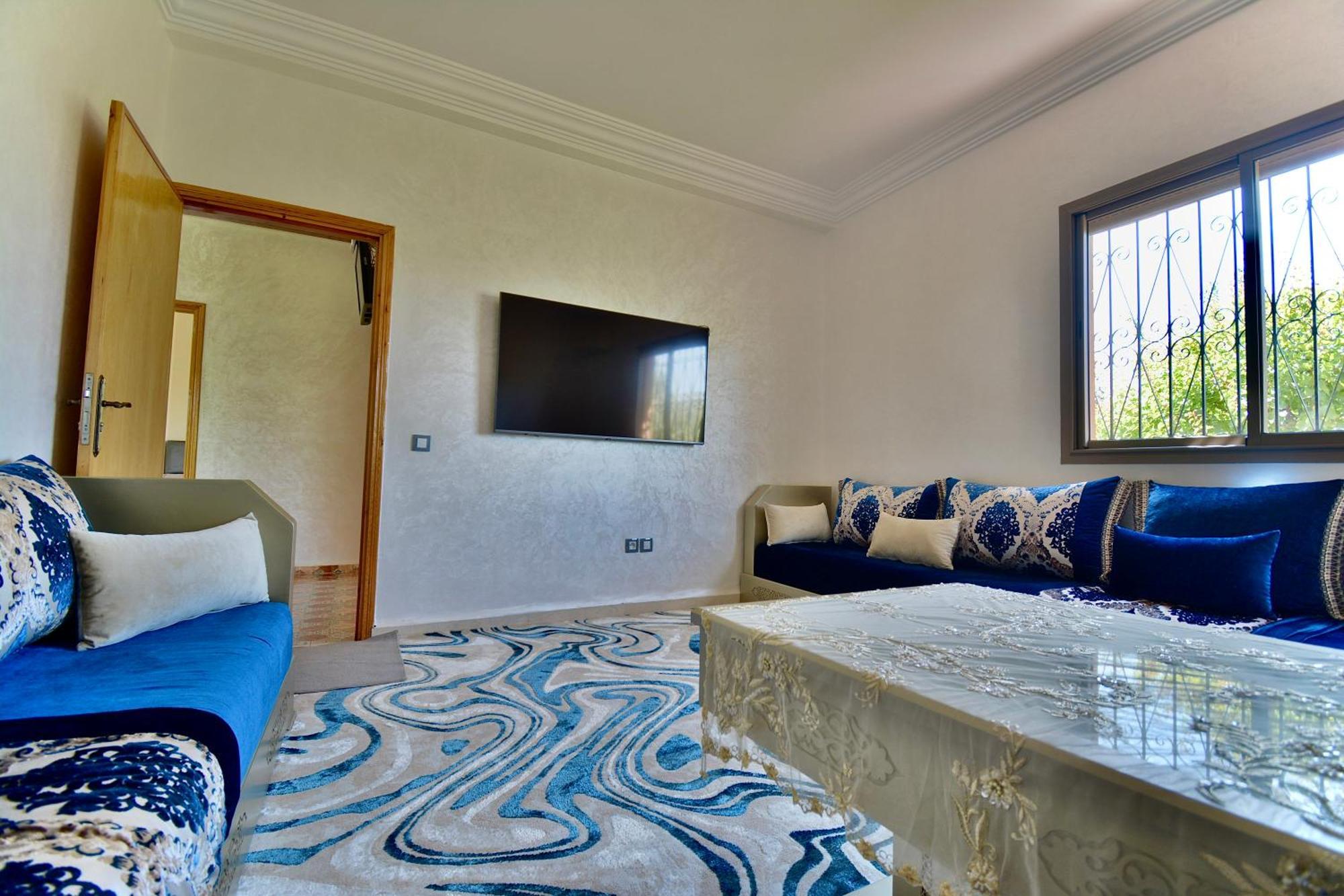 Ferme De Vacances Avec Une Grande Villa A Marrakech مراكش المظهر الخارجي الصورة