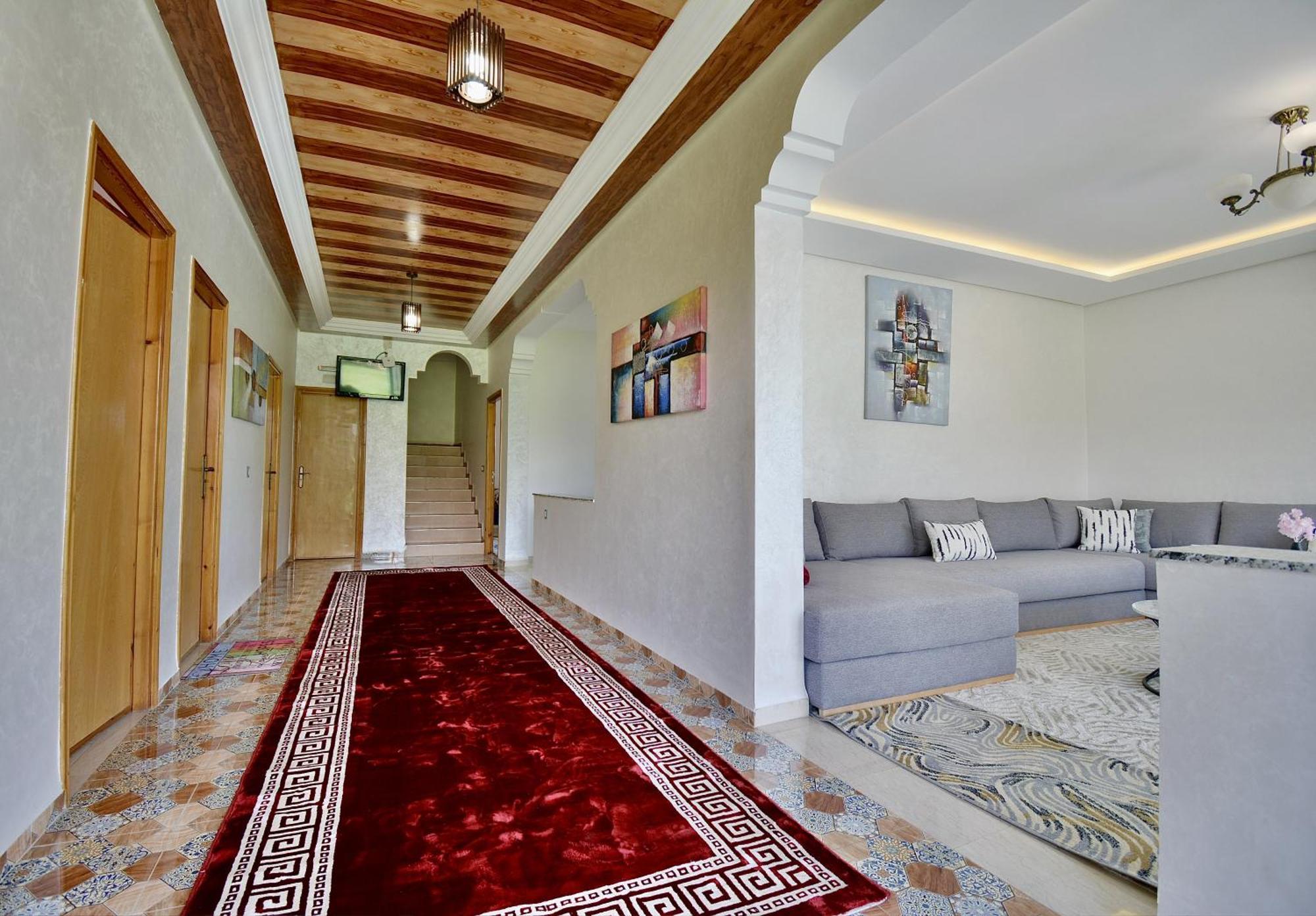 Ferme De Vacances Avec Une Grande Villa A Marrakech مراكش المظهر الخارجي الصورة