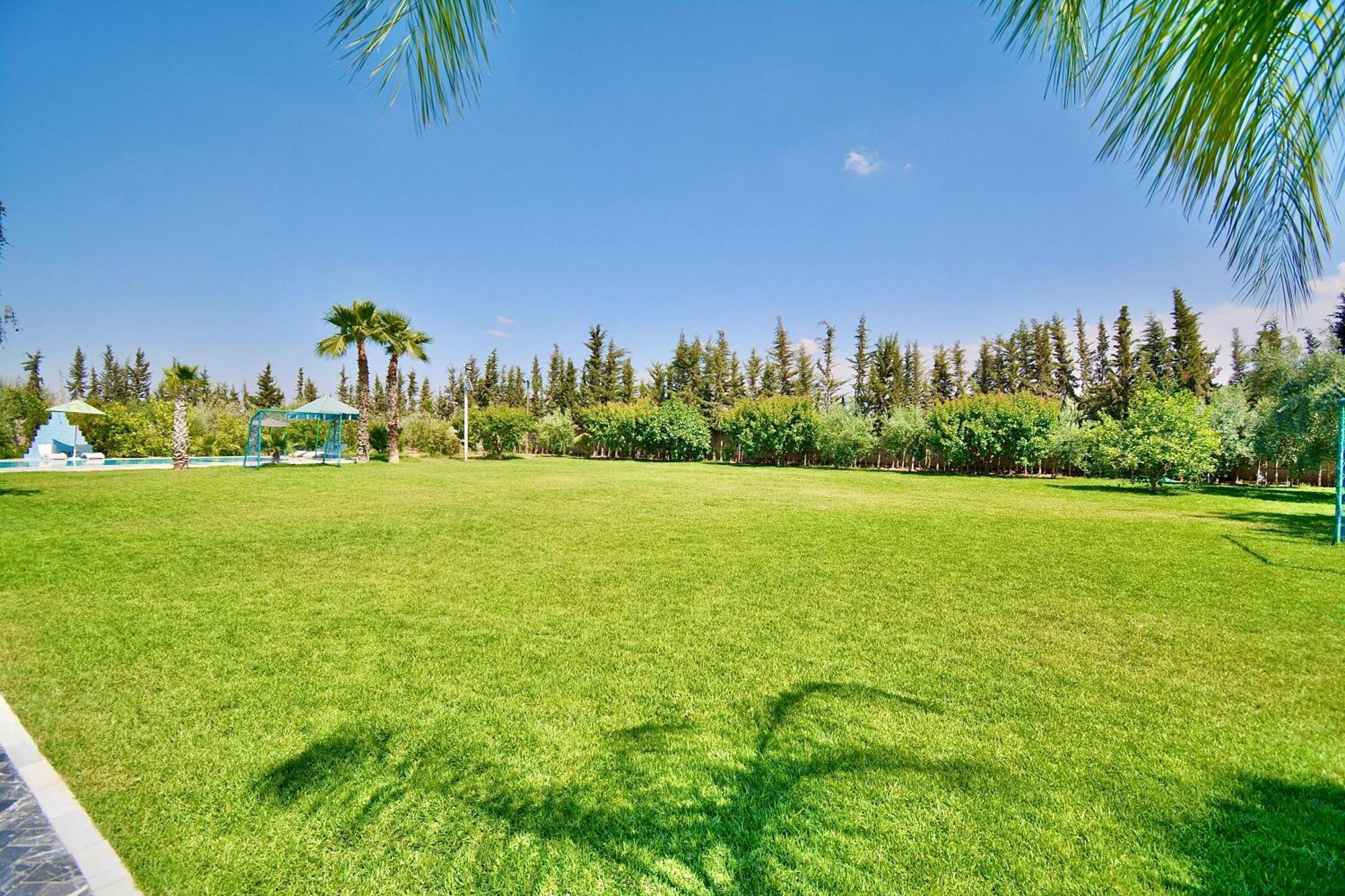 Ferme De Vacances Avec Une Grande Villa A Marrakech مراكش المظهر الخارجي الصورة